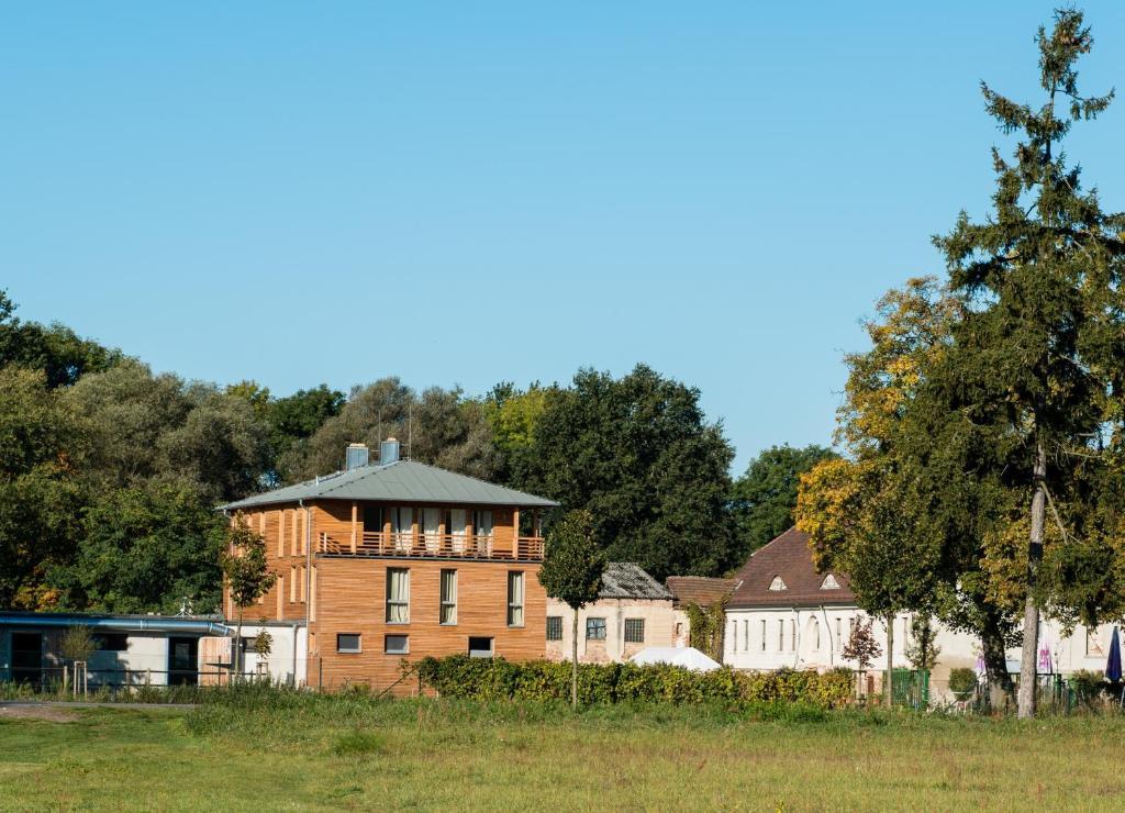 Gaestehaus Am Landgut Schonwalde-Glien ภายนอก รูปภาพ